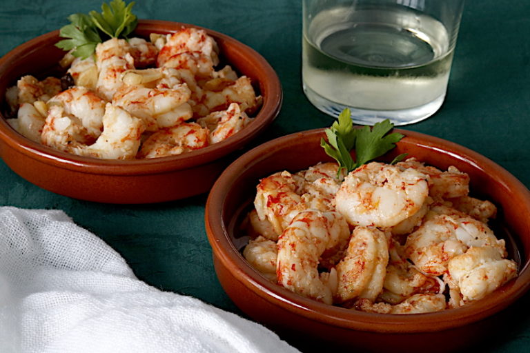 Gambas al Ajillo. Receta Fácil - Cocina A Buenas Horas